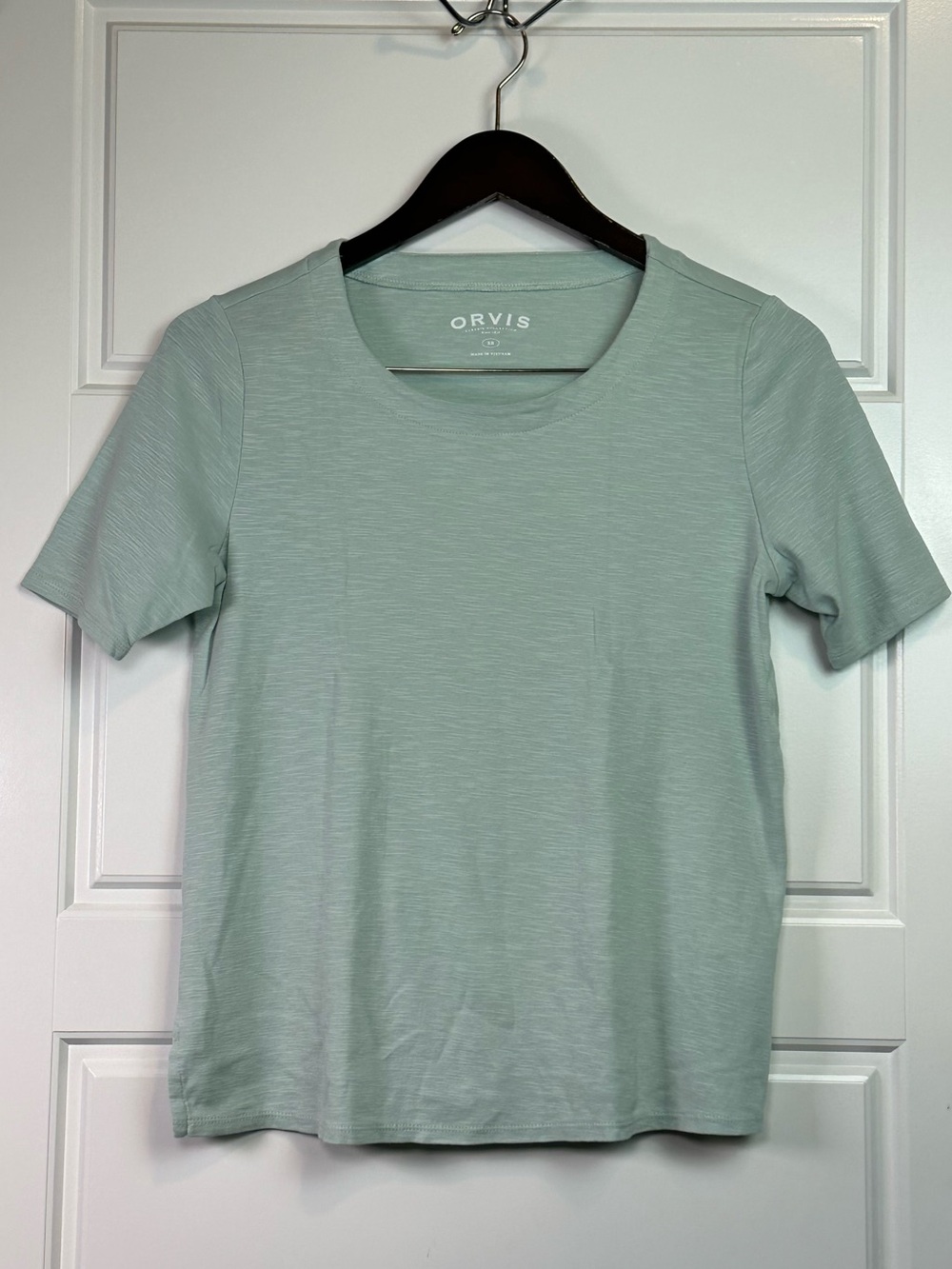 Orvis Classic Collection Pima Cotton Relaxed Short Sleeve Crewneck Tee Size XS